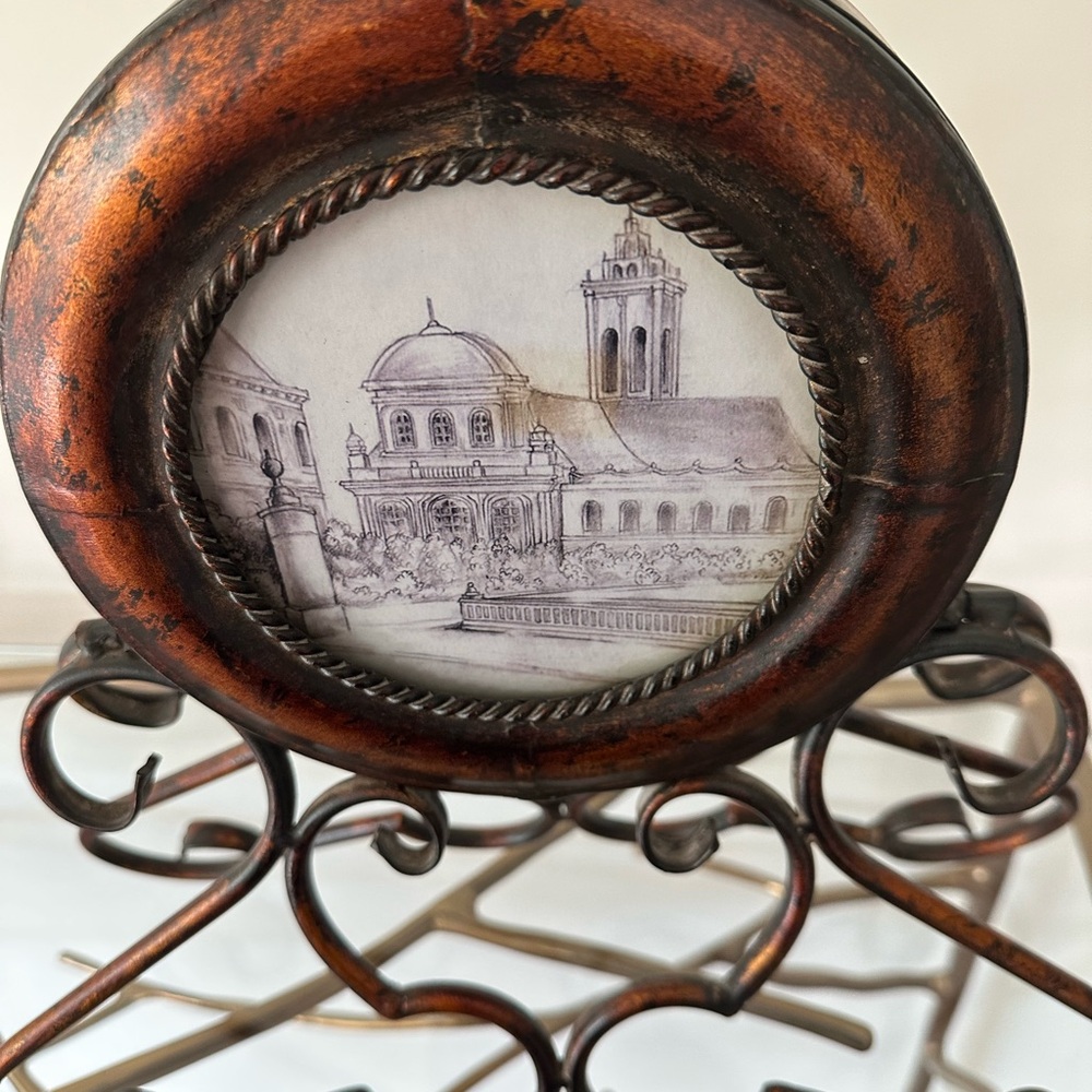 Designer Vintage-Style Clock - Picture 2 of 3
